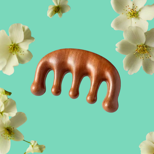 Clofina™ Wooden Scalp Massage Comb